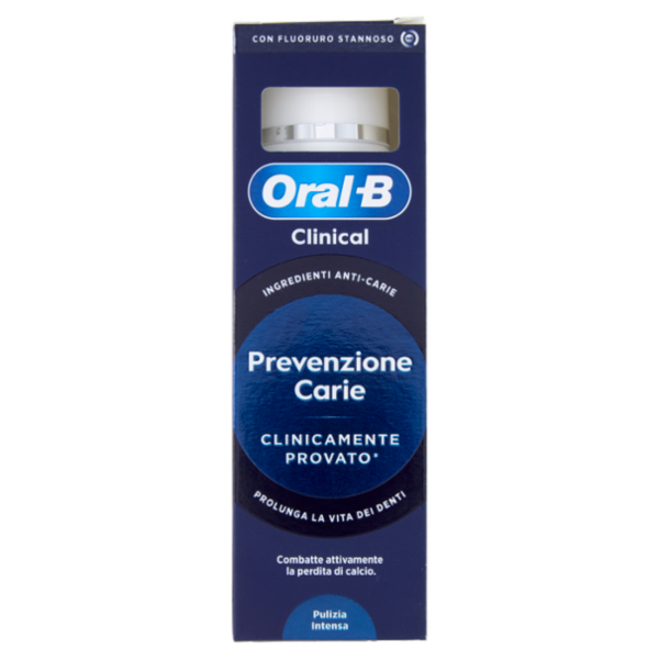 Oral-B Clinical Dentifricio Prevenzione Carie Pulizia Intensa 75 ml