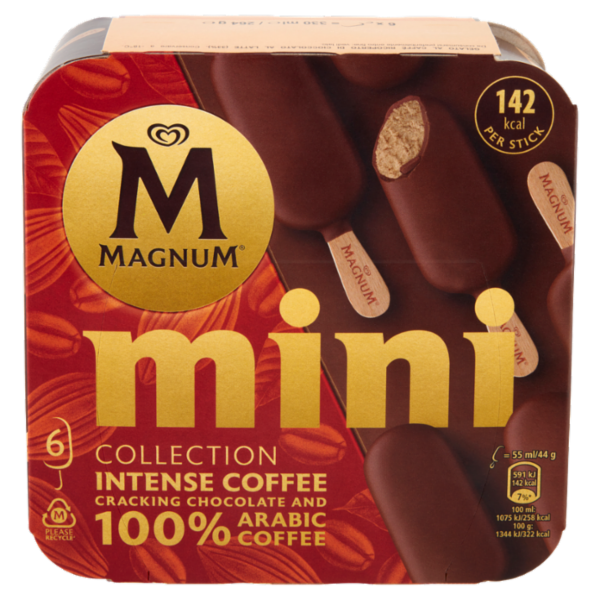 Magnum mini Collection Intense Coffee 6 x 44 g