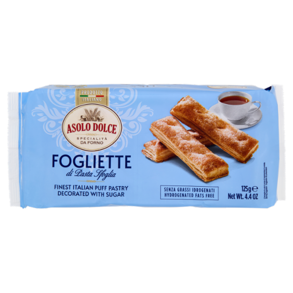 Asolo Dolce Fogliette di Pasta Sfoglia 125 g