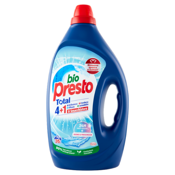 BIO PRESTO Liquido Igiene & Freschezza 35 Lavaggi 1.575 ml