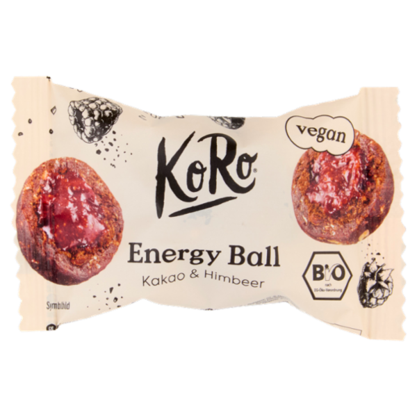 KoRo vegan Energy Ball Kakao & Himbeer 30 g