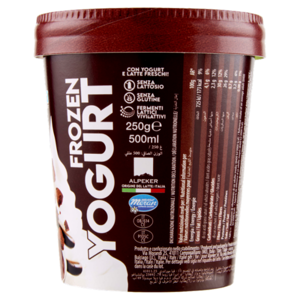 Yogurteria Frozen Yogurt Crema al Cacao & Crumble 250 g