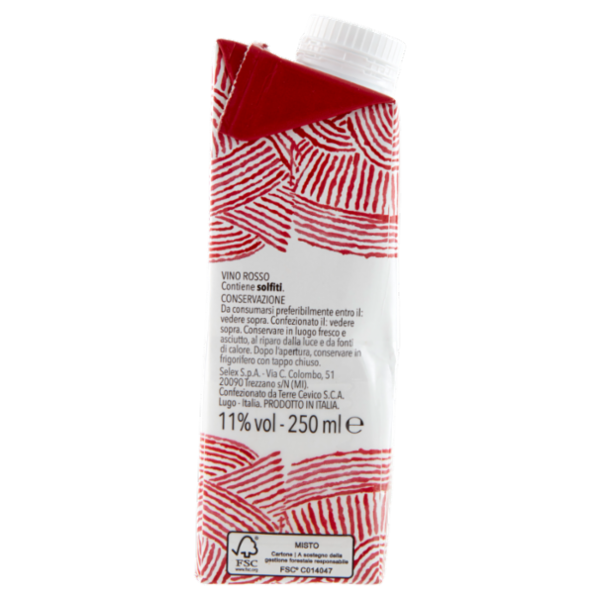 Selex Vino Rosso Italiano 3x250 ml