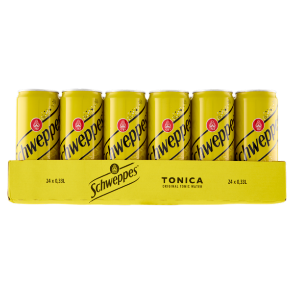 Schweppes Tonica lattina sleek 24 x 0,33 L