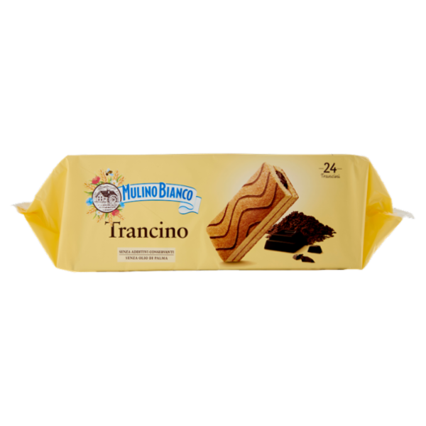 Mulino Bianco Trancino Merenda Senza Additivi Conservanti 24 pezzi 792g