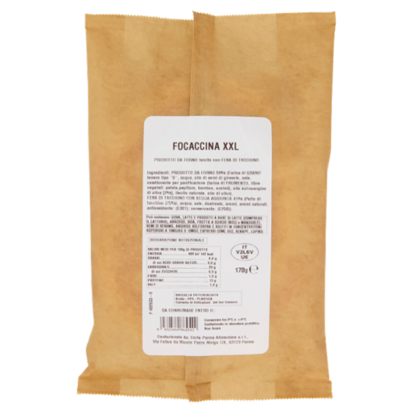 Amoretti Focaccina Tacchino XXL 170 g