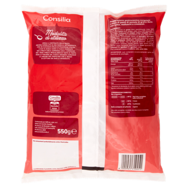 Consilia Linguine allo Scoglio Surgelate 550 g