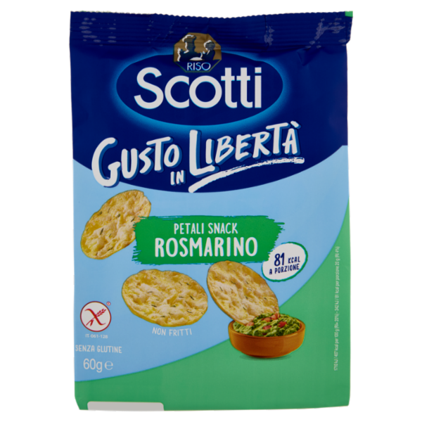 Riso Scotti Petali Snack Rosmarino 60 g