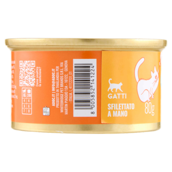 ADoC Complete For Cats Filetti di Pollo con Zucca in Brodo 80 g