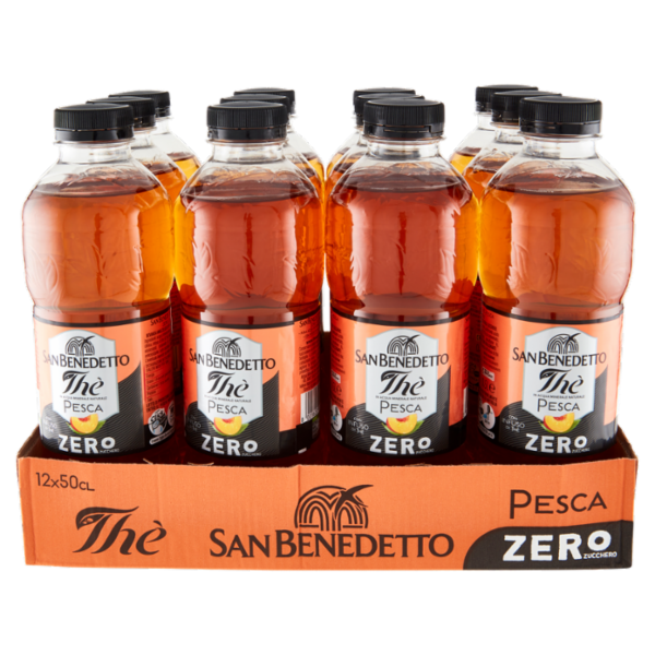 San Benedetto Thè Pesca Zero 12 x 50 CL