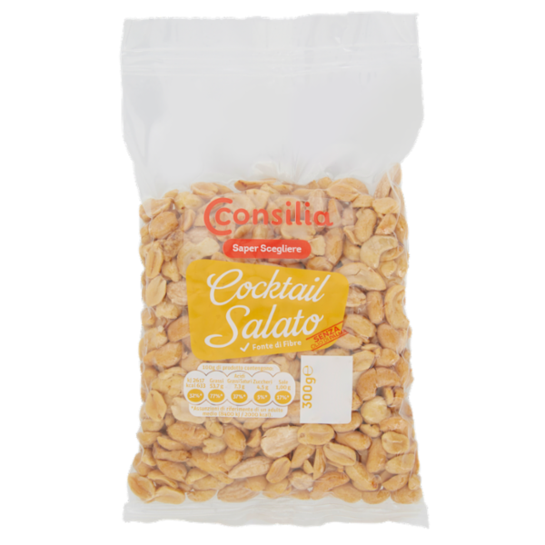 Consilia Saper Scegliere Cocktail Salato 300 g (senza olio di palma)