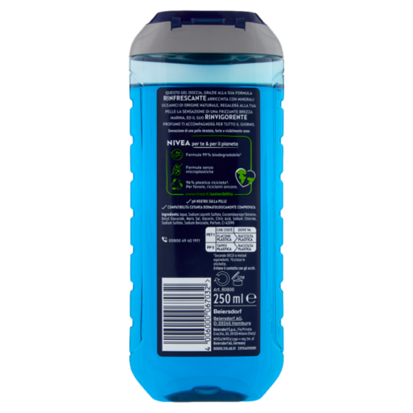Nivea Men Fresh Ocean Shower Gel 250 ml