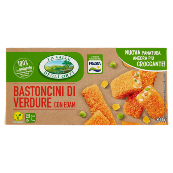 La Valle Degli Orti Bastoncini di Verdure con Edam 300 g