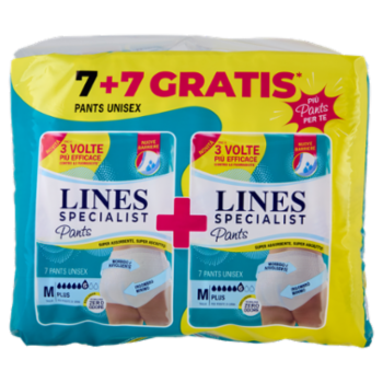 Lines Specialist Pants Unisex Taglia M Plus 7 + 7 Pz