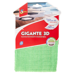 Super5 Gigante 3D Panno Pavimenti Microfibra 1 Pz