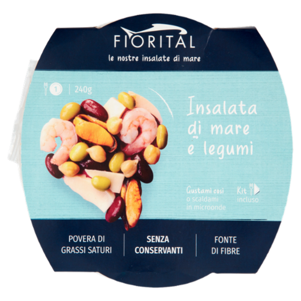 Fiorital Insalata di mare e legumi 240 g
