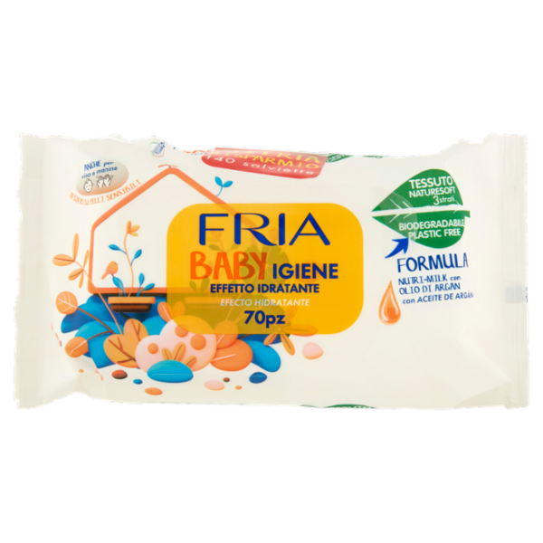 Fria Baby Igiene Effetto Idratante 2 x 70 pz