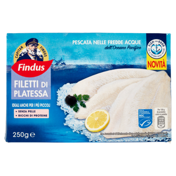 Capitan Findus Filetti di Platessa 250 g