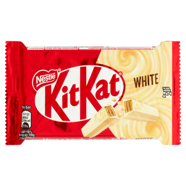 KITKAT White Wafer con copertura Bianca Snack da 41,5g