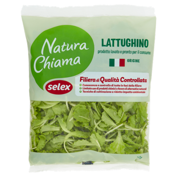 Selex Natura Chiama Lattughino Lavato e Pronto da Condire 150 g