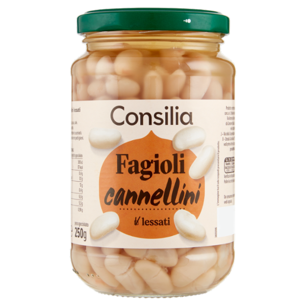 Consilia Fagioli Cannellini Lessati 360 g