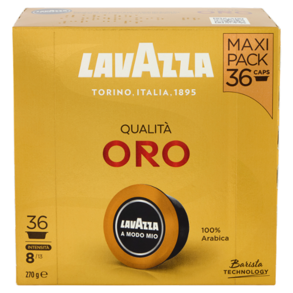 Lavazza A Modo Mio Qualità Oro 36 Capsule 270 g