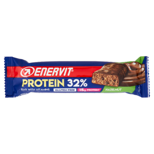 Enervit Protein 32% Bar with Vitamins Hazelnut 48 g