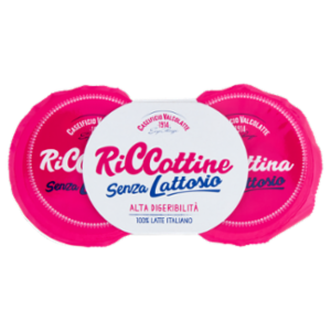 Caseificio Valcolatte Riccottine Senza Lattosio 2 x 90 g
