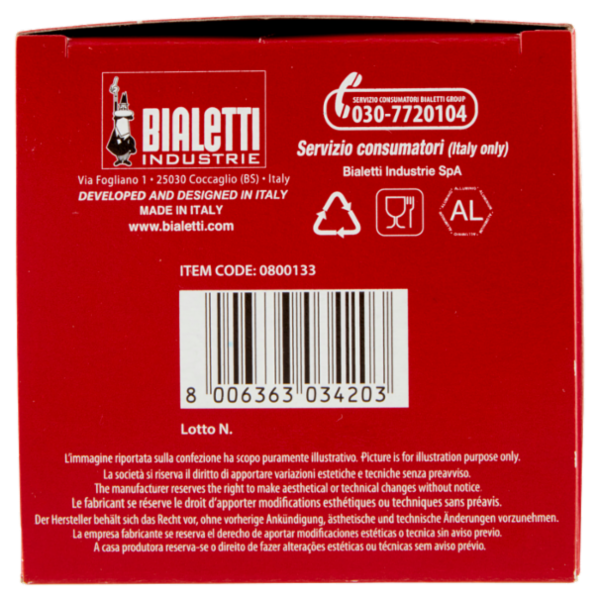 Bialetti Imbuto 3 tazze 1 pz