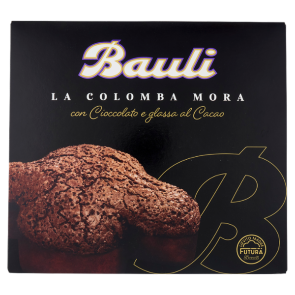 Bauli la Colomba Mora con Cioccolato e glassa al Cacao 700 g