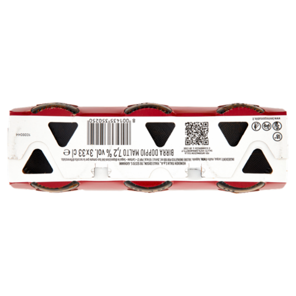 Birra Moretti la Rossa 7.2 3 x 33 cl