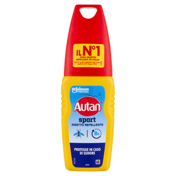 Autan Sport Vapo, Insetto Repellente e Antizanzare Tigre, Comuni e Tropicali, 100ml