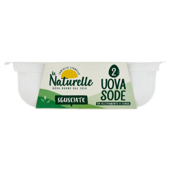 le Naturelle 2 Uova Sode Sgusciate 80 g