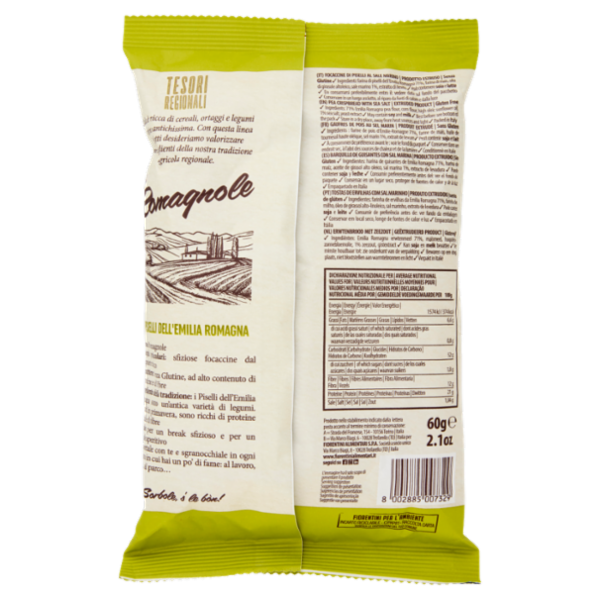 Fiorentini Tesori Regionali le Romagnole ai Piselli dell'Emilia Romagna 60 g