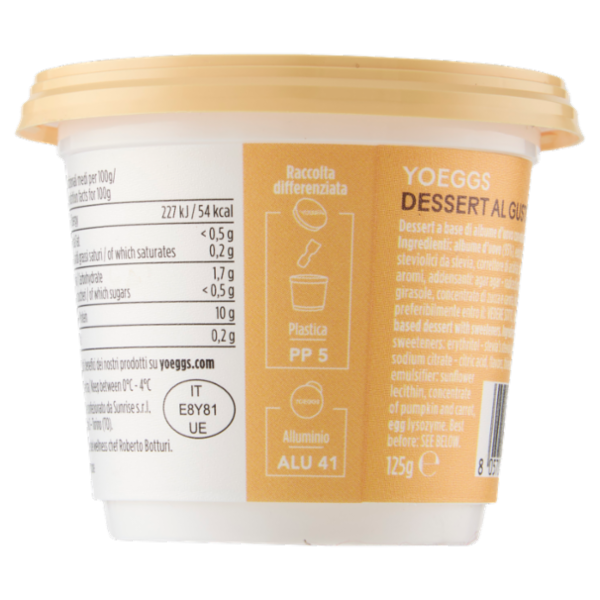Yoeggs Dessert Vaniglia 125 g