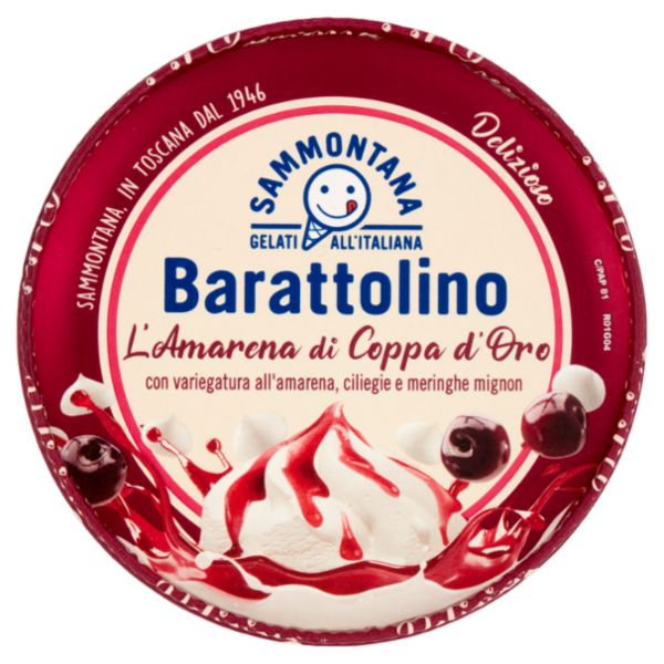 Sammontana Barattolino Delizioso l'Amarena di Coppa d'Oro 500 g