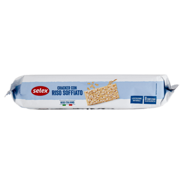 Selex Vivi Bene Cracker con Riso Soffiato 10x30 g