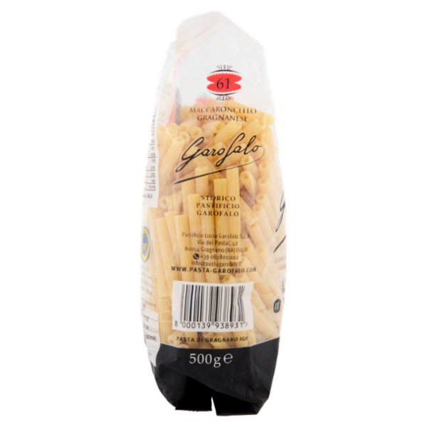Garofalo Maccaroncello Gragnanese 61 Pasta di Gragnano IGP 500 g