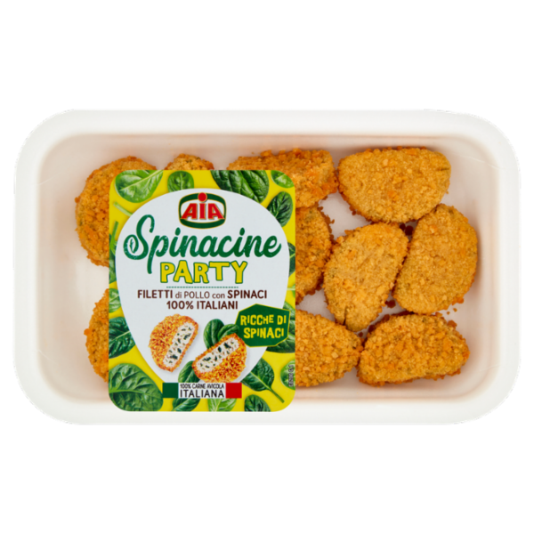 Aia Spinacine Party Filetti di Pollo con Spinaci 0,250 kg