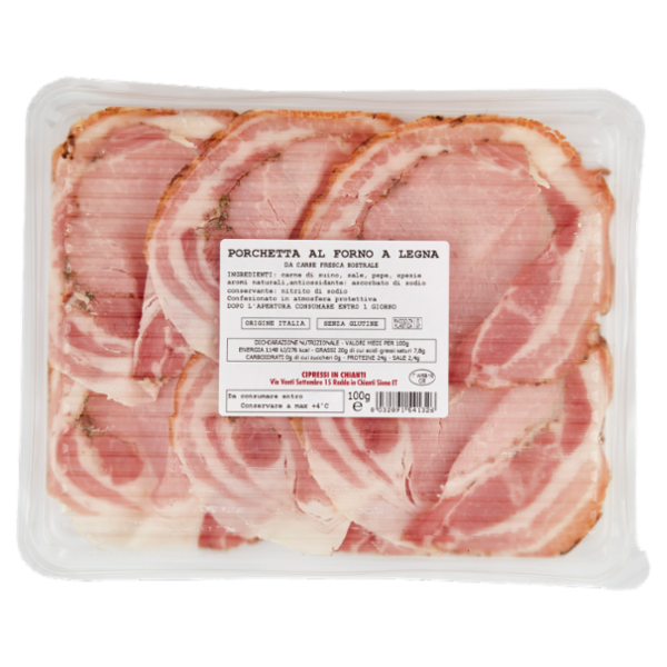 Cipressi in Chianti Porchetta forno a legna 100 g