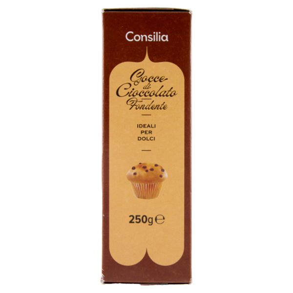 Consilia Gocce di Cioccolato Fondenti 250 g