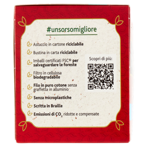 Sir Winston Tea Tè Classico Deteinato Tè Nero 20 x 1,5 g