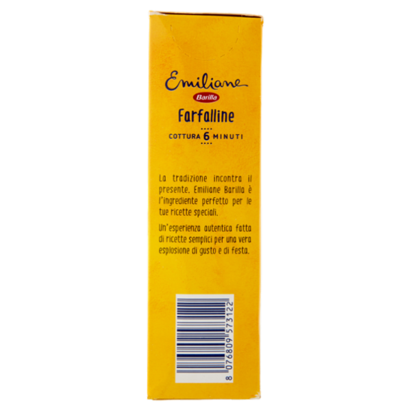 Barilla Emiliane Farfalline Pasta all'Uovo 275 g