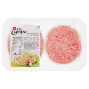 Del Campo Hamburger Con Tacchino 0,204 Kg