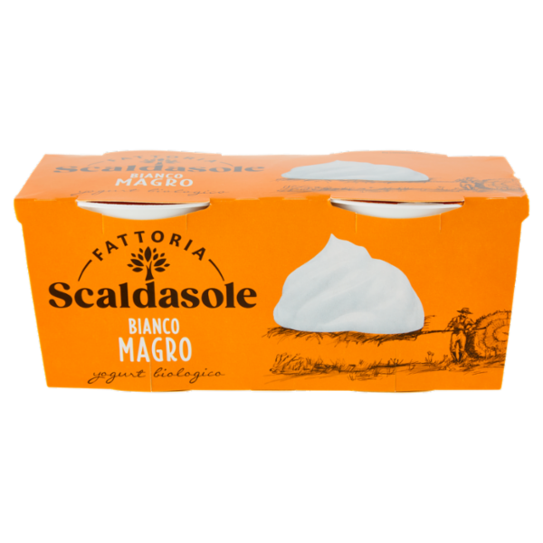 Fattoria Scaldasole Bianco Magro yogurt biologico 2 x 115 g