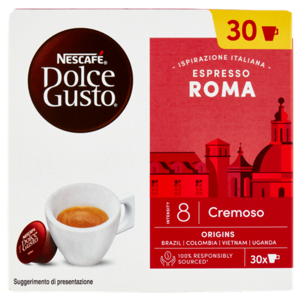 NESCAFÉ DOLCE GUSTO Espresso Roma Caffè 30 Capsule 186 g