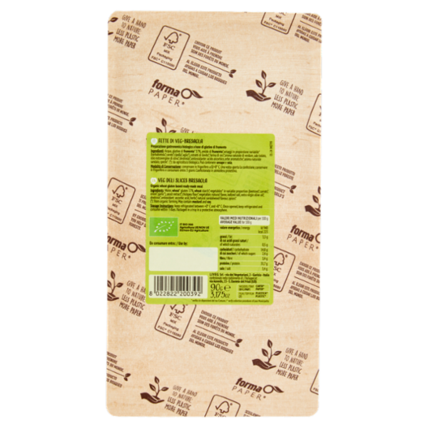 Liveg Fette di Veg-Bresaola 90 g