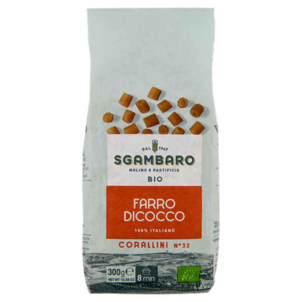 Sgambaro Bio Farro Dicocco Corallini N°32 300 g