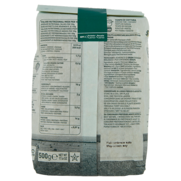 Sgambaro Bio Khorasan Penne Rigate N°91 500 g