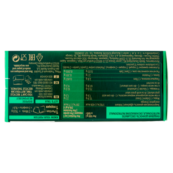 NESTLÉ AFTER EIGHT Sfoglie di Cioccolato Fondente con ripieno alla Menta 200 g
